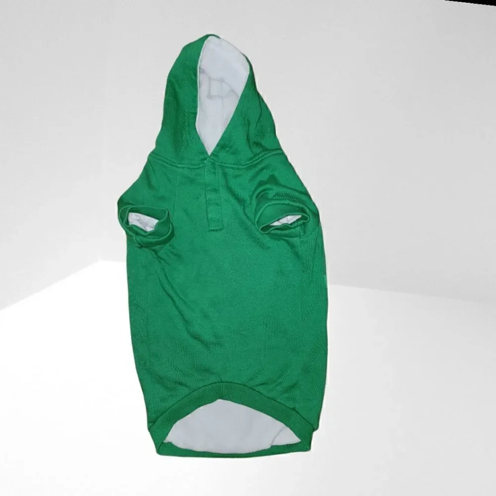 Dog Green Hoodie Large #DGC9
